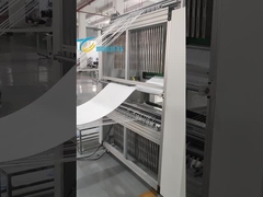 Filtro pieghevole ad alta efficienza con servo-coltello di fibra di vetro