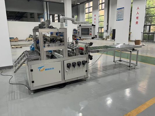 Macchina di piegatura ad alto rendimento per filtri d'aria 100pcs/min - 150pcs/min Con una linea di produzione di laminazione