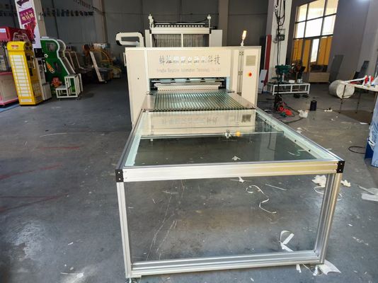 1000 pcs/h Macchina per la piegatura della carta filtrabile in fibra di vetro non tessuta 220V