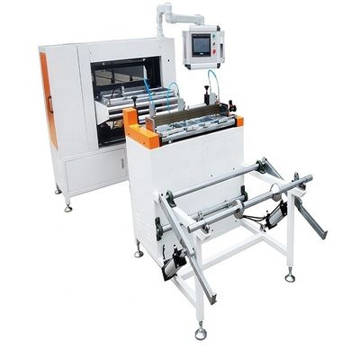 Macchina di piegatura automatica del coltello per carta attrezzatura di produzione di filtri personalizzata larghezza di lavoro 1300 mm
