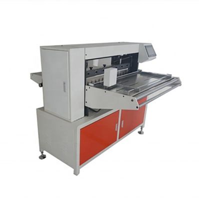 220V macchina di piegatura industriale 1KW linea di produzione di piegatura di carta su misura