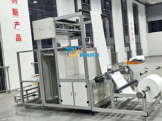 Linea di produzione di carta piegata a fibra di vetro completamente automatica 50Hz