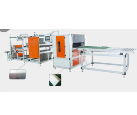Programmabile filtro carta piegatrice Origami linea di produzione resistente alle alte temperature