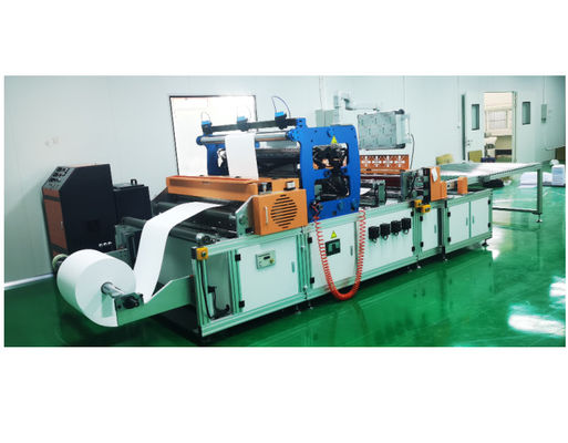 Macchina di piegatura di carta a filtro completamente automatica Linea di incollaggio ad alta velocità 50Hz senza divisori