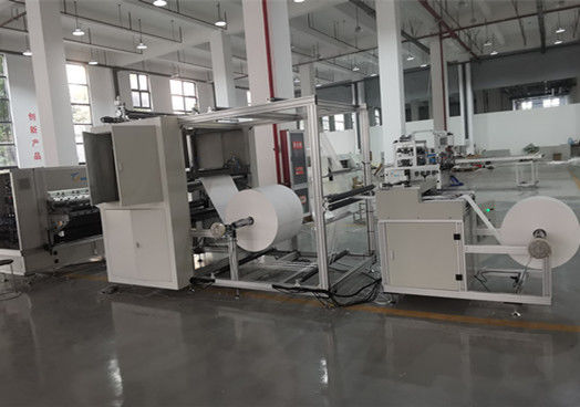220V Folding Machine per tessuti facciali ad alta velocità Folding Machine per tessuti facciali ad alta velocità