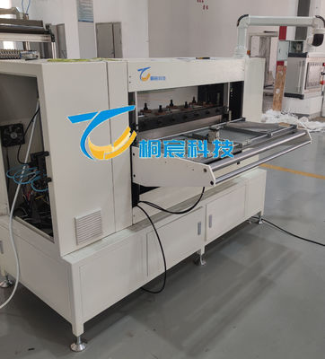 Macchina di piegatura di carta a filtro di micro particelle completamente automatica HEPA Filter Plotting Machine personalizzata