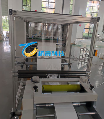 Macchina per la piegatura a filtro di grado industriale 5 mm - 80 mm altezza di piegatura Macchina per la piegatura a fibra di vetro