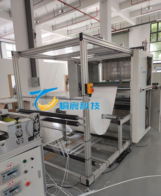 Filtro ad alta efficienza macchina di piegatura con coltello elettrico macchina di piegatura carta 50Hz