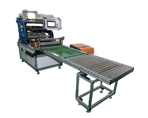 50Hz attrezzature di produzione di filtri programmabile macchina di piegatura carta filtro automatico