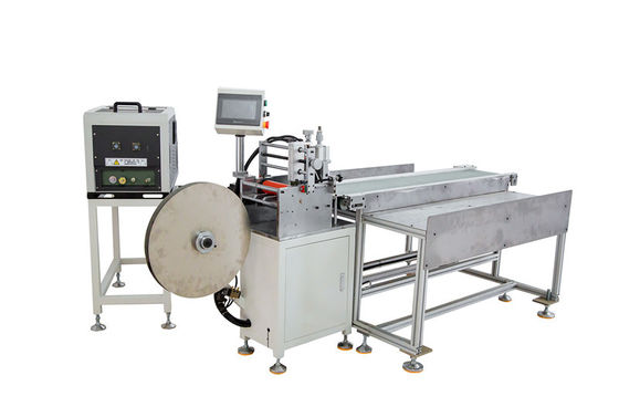 Linea di produzione di filtri d'aria da 6 kW Macchina di incollaggio a doppio bordo a doppio lato 220V Assegnazione simultanea