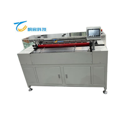 Filtro ad intervallo regolabile Carta stampata Creasing Machine Pieghevole
