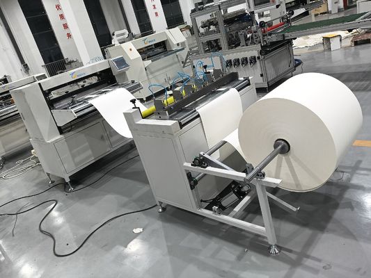 Linea di produzione di filtri d'aria G4 Premium. Efficienza del 95% per particelle da 5 μm. Produzione automatizzata per sistemi HVAC industriali.