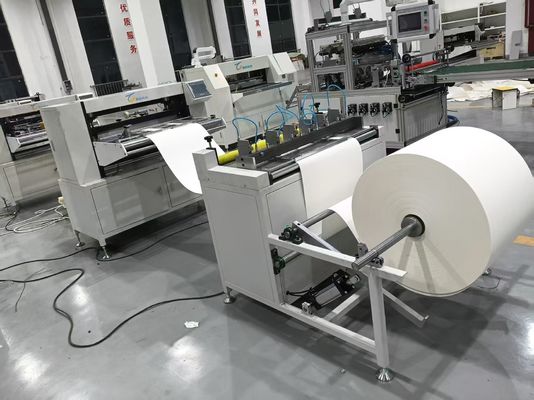 Macchina pieghevole ad alta efficienza G4 per filtri d'aria per filtrazione di particelle da 5 μm con componenti in acciaio inossidabile per ambienti in camera bianca
