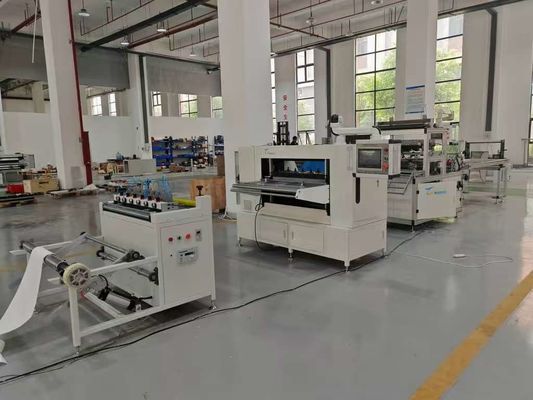 0.6Mpa macchina per la fabbricazione di filtri per l'aria per auto 380v / 50hz macchina di piegatura rotativa