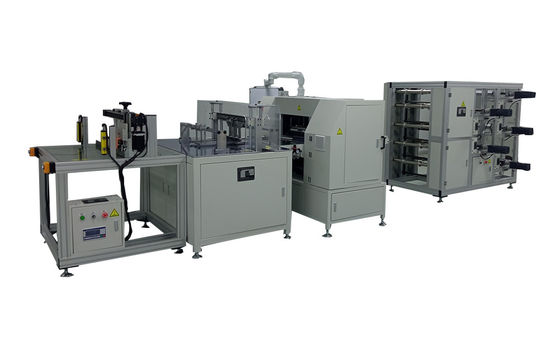 Macchina per piegare la carta per filtri per autoveicoli Macchina per piegare la carta completamente automatica 60 kW