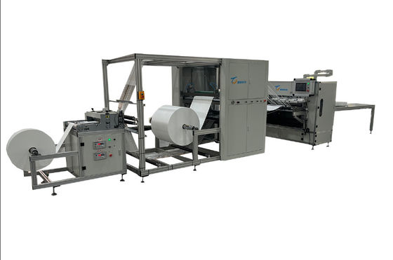 Macchina per piegare la carta per filtri per autoveicoli Macchina per piegare la carta completamente automatica 60 kW