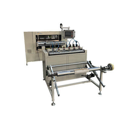 Macchina per piegare la carta per filtri per autoveicoli Macchina per piegare la carta completamente automatica 60 kW
