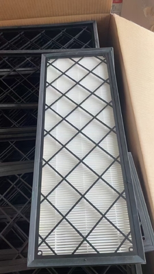 Elemento filtrante aria Hepa H13 personalizzato ad alta efficienza per purificatore d'aria per la casa e l'hotel, nuovo, in fibra sintetica