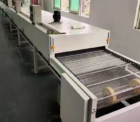 Tunnel di asciugatura personalizzato per apparecchiature per la movimentazione dei materiali