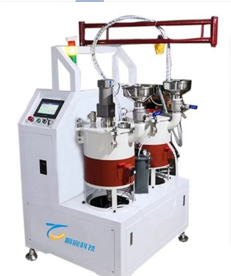 Sistema di distribuzione di resina epossidica a doppia componente ad alta efficienza per la produzione di filtri