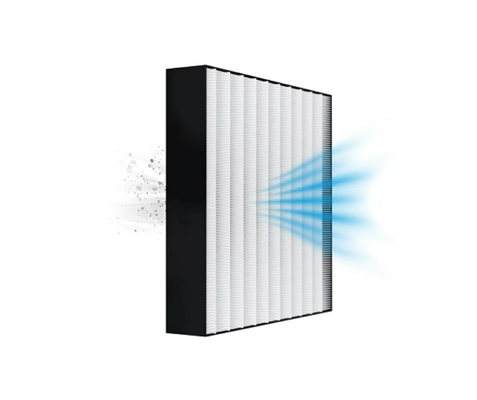 Fabbrica Custom Laminar Air Flow Hood Medical Aluminum 99,99% Alta efficienza HAPE filtro dell'aria per la stanza pulita