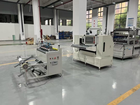 Linea di produzione di macchine per piegare la carta pieghevole non divisoria
