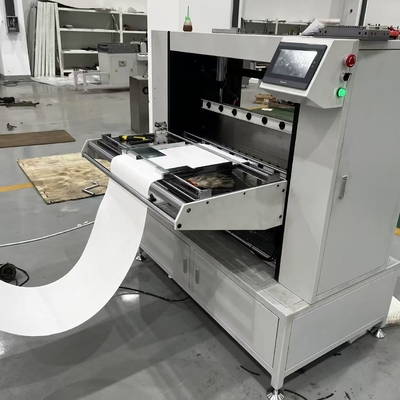 Linea di produzione di macchine per ripiegare carta a filtro in fibra di vetro ad alta temperatura