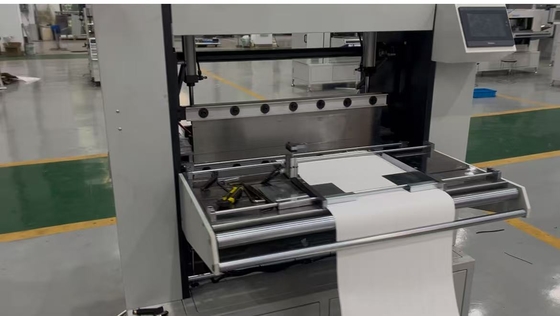 Linea di produzione di macchine per ripiegare carta a filtro in fibra di vetro ad alta temperatura