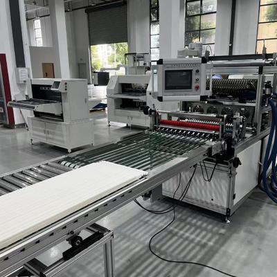 Macchina per la fabbricazione di filtri per aria adesivi da 400 mm 220V monofase
