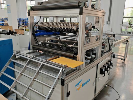 Macchina per la fabbricazione di filtri per aria adesivi da 400 mm 220V monofase