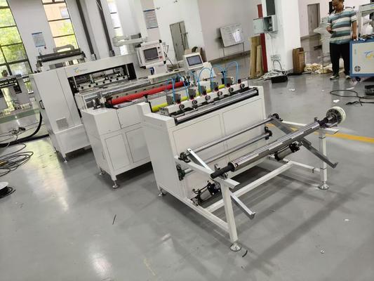 Macchina automatica per la produzione di carta filtro Hepa per aria, coltello, stile mini piegatura