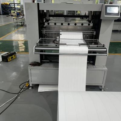 Macchina piegatrice industriale per carta con servomotore per carta filtro