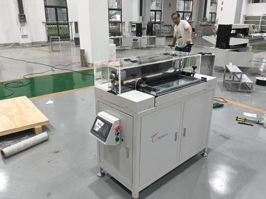 Smart Cross Cut Edge Banding Machine con touch screen regolabile profondità di taglio