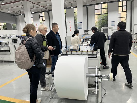 Macchine pieghevoli per filtri automatici a coltello per filtri d'aria per camion