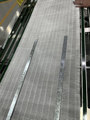 Macchine pieghevoli per filtri automatici a coltello per filtri d'aria per camion