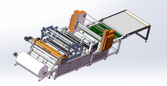 Filtro d'aria macchina di piegatura di carta piegatori rotativi automatici 220V