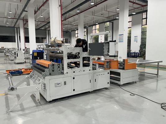 2025Y Nuova macchina di ripiegamento del filtro di carta ad aria completamente automatica senza divisori Condizione della linea di produzione