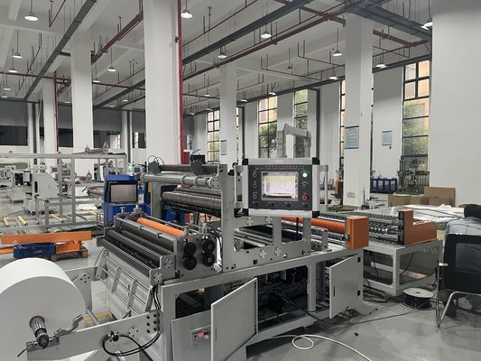 Efficiente Siemens PLC equipaggiato tamburo pieghevole macchina di lavorazione della carta rullo filtro d'aria pieghevole macchina