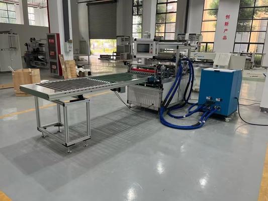 Macchina piegatrice per carta filtro aria ad alta efficienza ecologica - Componente principale del motore della linea di piegatura della carta per filtro dell'aria - Attrezzatura per la produzione di filtri 20-150