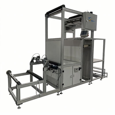 Clapboard Pleating Hepa Fiber Glass Machine Filter Paper Folding Machine con divisorio