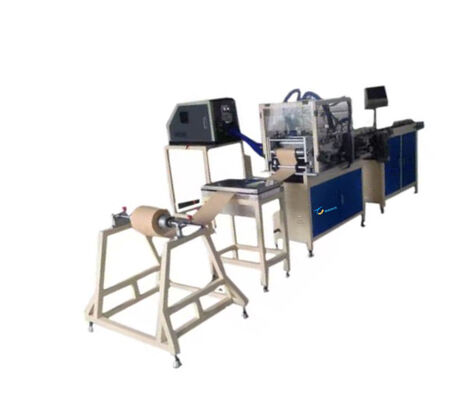 Linea di produzione di piegatura di carta a filtro dell'aria a pannello automatico di alta qualità