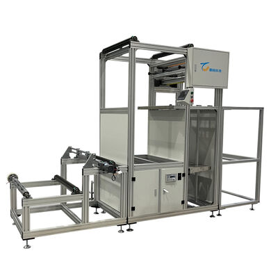 Linea di produzione di piegatura completamente automatica per filtri d'aria in fibra di vetro