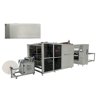 Linea di produzione per plissettatura in fibra di vetro ad alta temperatura con altezza piega di 300 mm