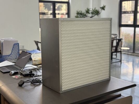 Linea di produzione per plissettatura in fibra di vetro ad alta temperatura con altezza piega di 300 mm