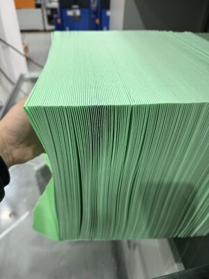 Linea di produzione plissettatura completamente automatica Seventh Generation da 300 mm di altezza piega