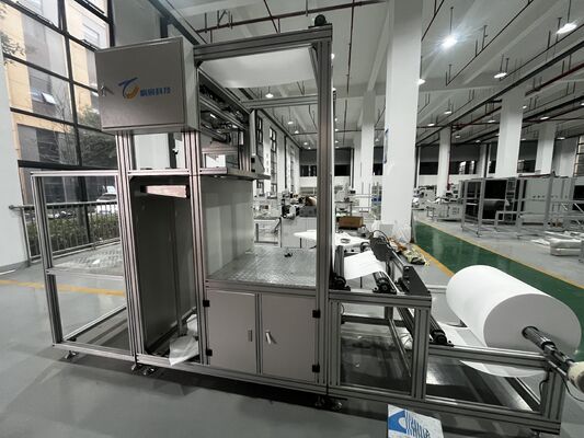 Filtro HEPA Fibra di vetro pieghevole e piegatura linea di produzione per la produzione di filtri d'aria