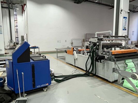 Linea di produzione mini filtro HEPA a struttura stabile e alta precisione, controllata da PLC, supporta più dimensioni e tipi di filtro