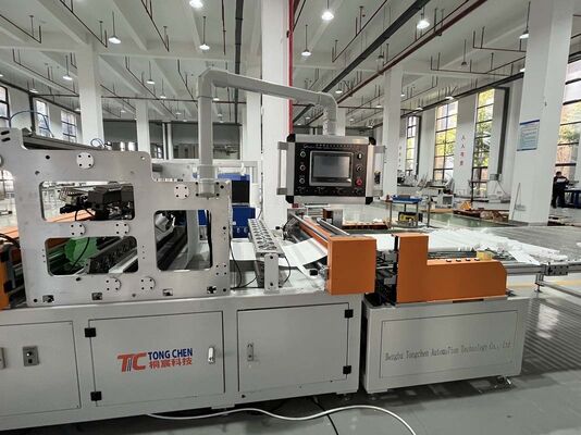 Linea di produzione mini filtro HEPA a struttura stabile e alta precisione, controllata da PLC, supporta più dimensioni e tipi di filtro