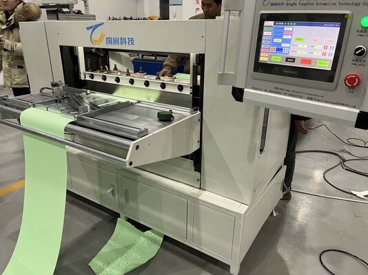 Produzione stabile, facile da usare, linea di produzione per filtro, piegatura e incollaggio, supporta il funzionamento continuo a lungo termine