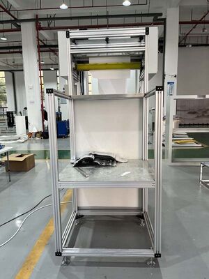 Produzione di massa Linea di produzione di filtri in fibra di vetro ISO con pareti divisorie